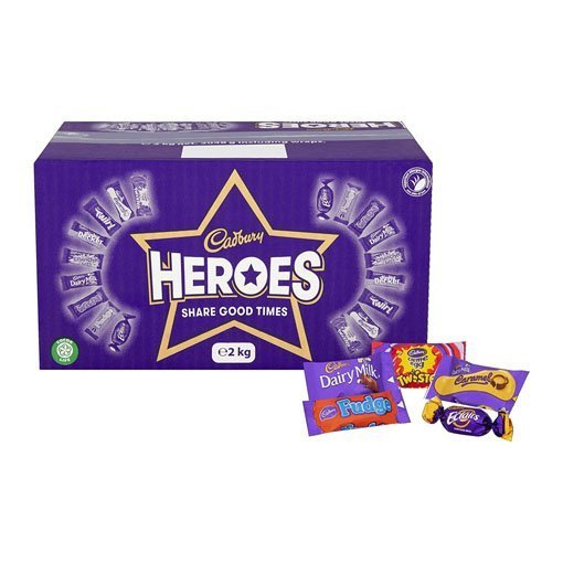 Cadbury Heroes Chocolate Bulk 2 KG Sharing Box