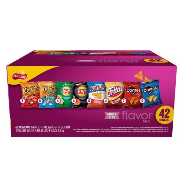 Frito-Lay Snacks Flavor Mix. 41.25 oz. 42 Count