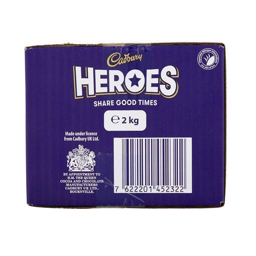 Cadbury Heroes Chocolate Bulk 2 KG Sharing Box