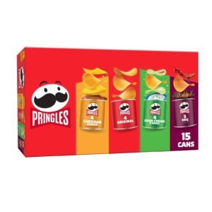 Pringles Variety Pack Potato Crisps Chips. 20.6 oz. 15 Count